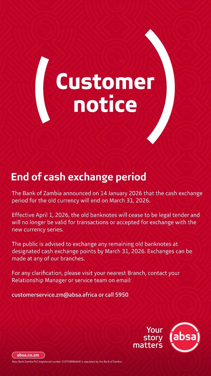 Absa Bank Zambia tweet media