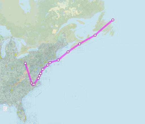 SirListenalot's tweet photo. #KC135's #AE035E #BOBBY41 out of Pittsburgh &amp; #AE0391 #BOBBY42 out of Bangor picking up six (plus one?) "SW" #F16's out of Shaw bound for Spangdahlem https://t.co/HB04EOwbmy