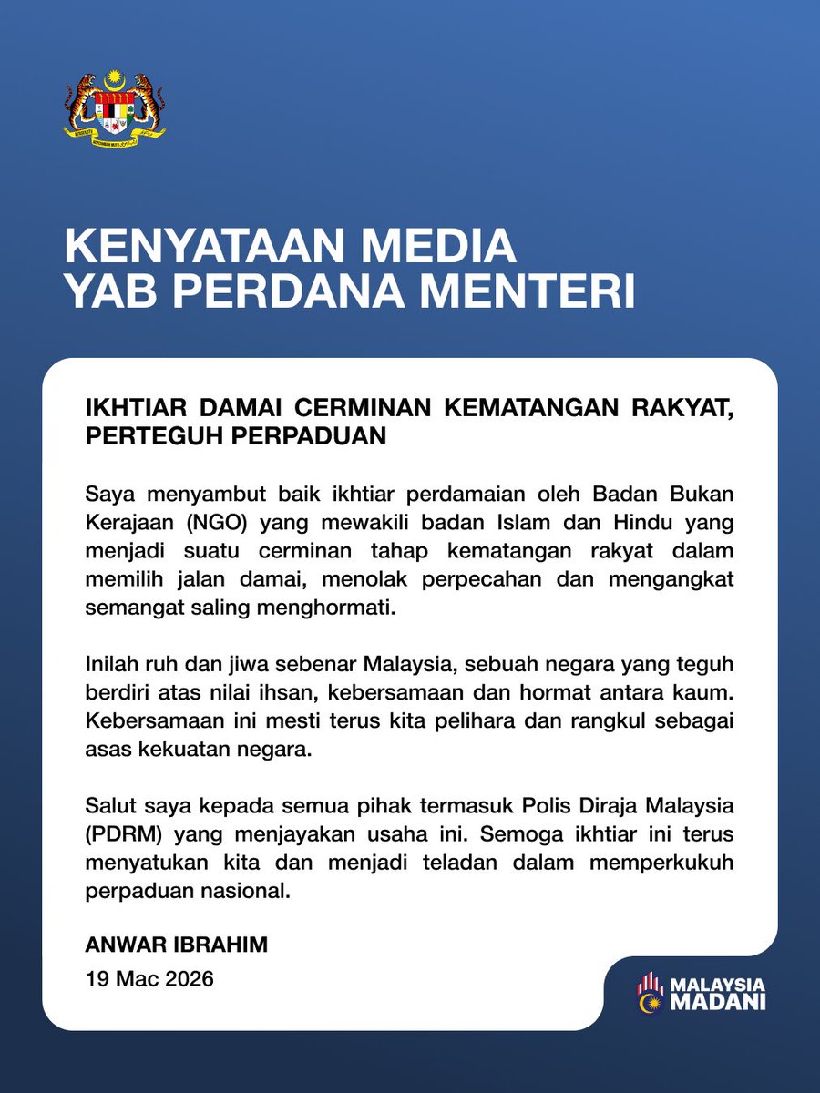 Anwar Ibrahim tweet media