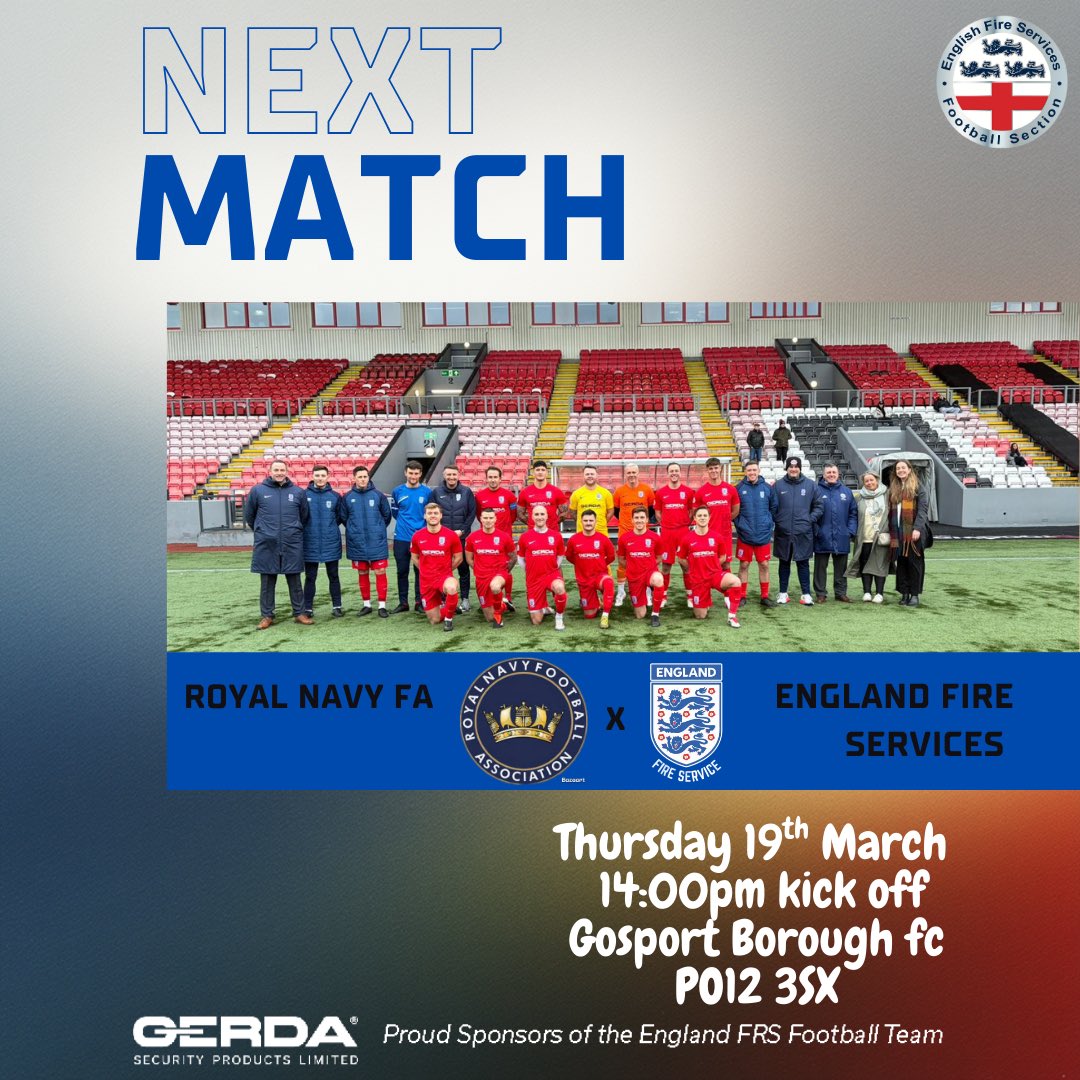 English Fire Service Football Section tweet media