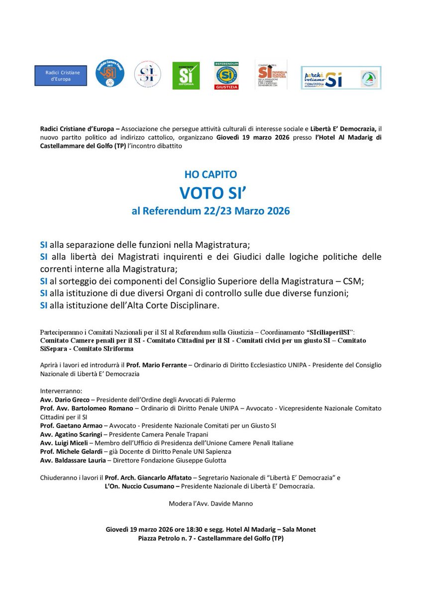 Prof. Avv. Bartolomeo Romano tweet media