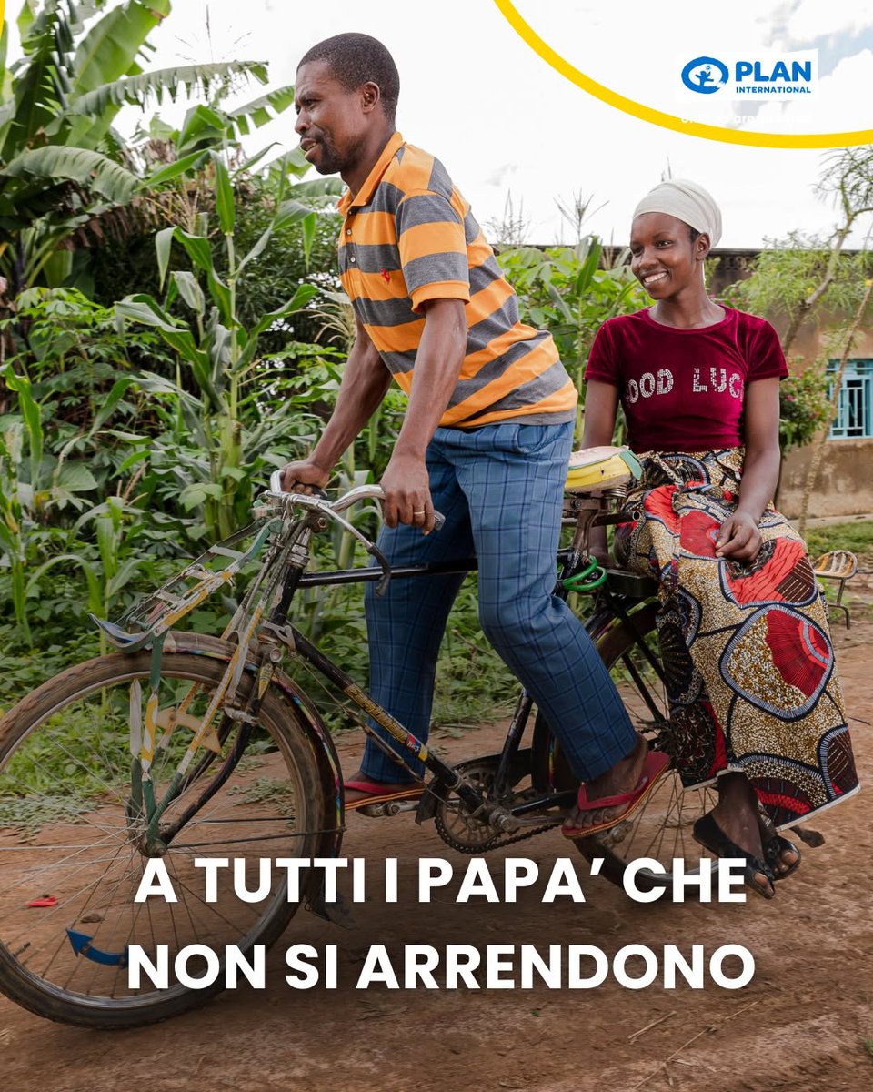 PlanItalia's tweet photo. Oggi celebriamo i Papà, ovunque nel mondo.
Uomini che ogni giorno si assumono responsabilità, affrontano difficoltà e fanno del loro meglio per i propri figli e le proprie famiglie.
A tutti loro, oggi vanno i nostri auguri
Grazie Papà ❤ https://t.co/R7gUy5N18S