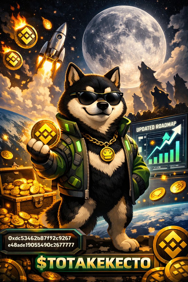 We’ve leveled up with fresh milestones, stronger community rewards, new deflationary mechanics, and more alpha for the pack. 
Passive wBNB rewards + real long-term vision = $TOTAKEKECTO built different.

Check the full updated roadmap right now  totakekecto.com
Who's