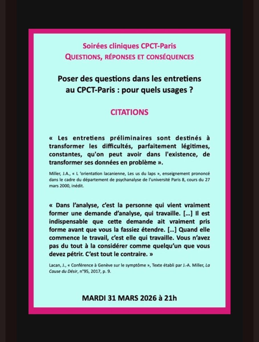 EnversDeParis's tweet photo. Renseignements et inscriptions à :
mail.cpct.paris@gmail.com
https://t.co/qSF8zoTNAU https://t.co/pur9mIcRUN