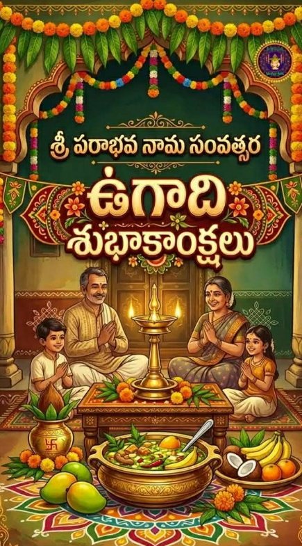 YadaiahS8's tweet photo. తెలుగు రాష్ట్రాల ప్రజలకు శ్రీ పరాభవ నామ సంవత్సర ఉగాది శుభాకాంక్షలు https://t.co/QjE7YyqIVT