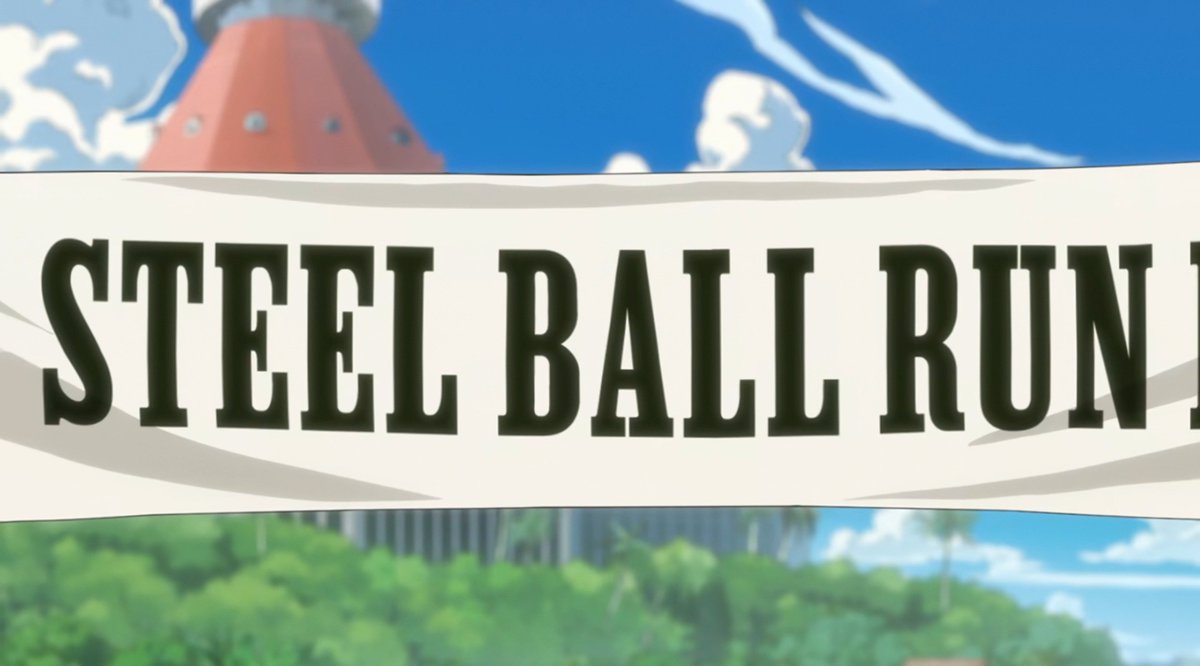 NoWayImHome's tweet photo. THIS IS THE STEEL BALL RUN!

#SteelBallRun https://t.co/KMUmMJ36Qc