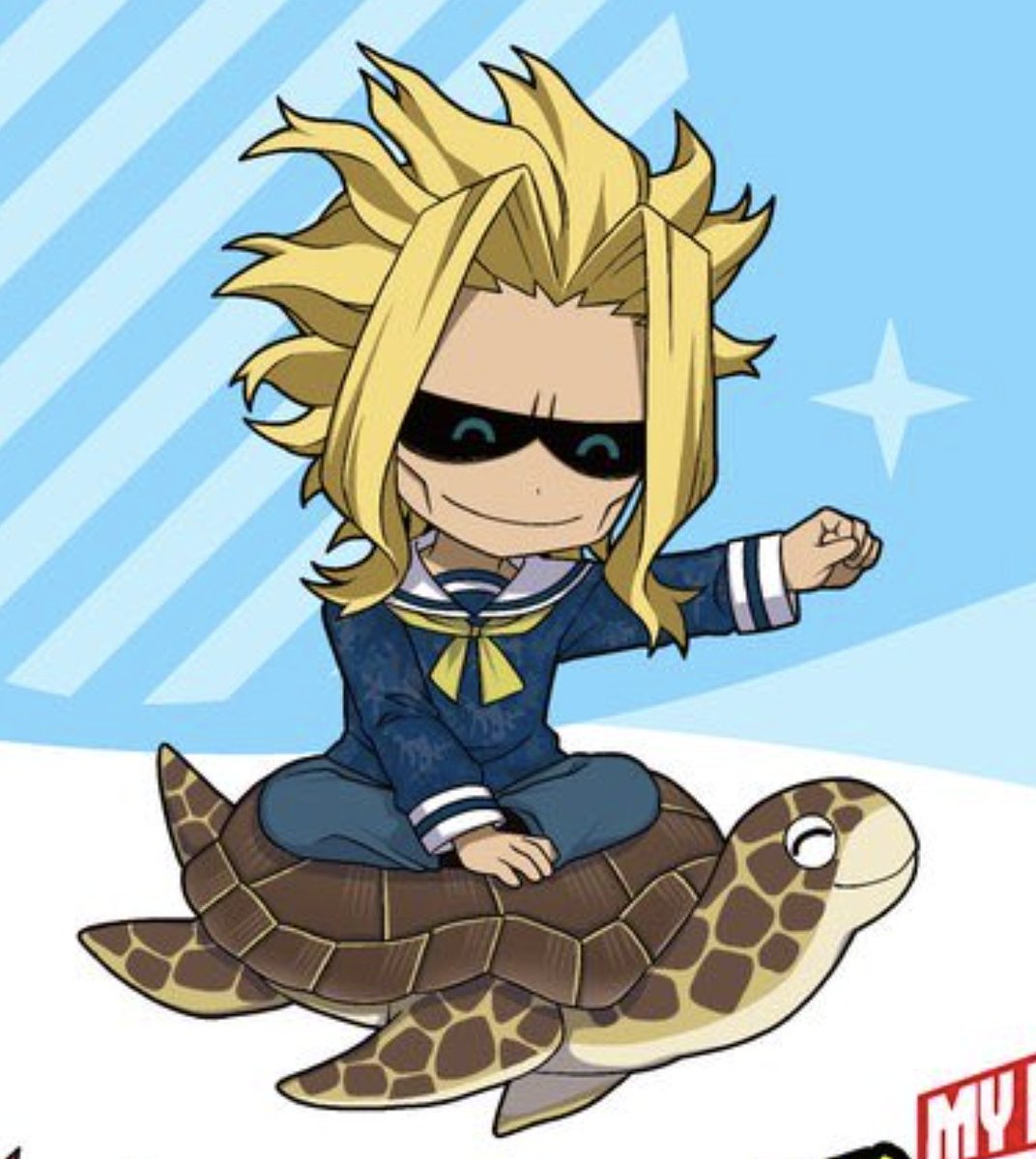 BrandiMorrow44's tweet photo. Sailor might on a turtle omg https://t.co/fQCdEqLOQ3