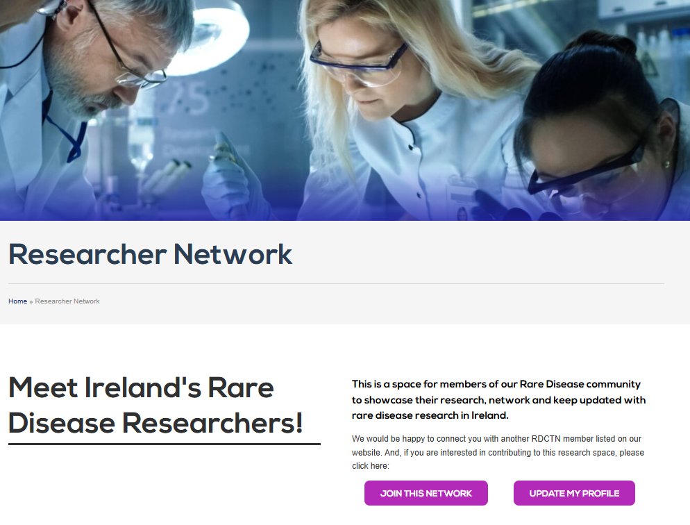 Rare Disease Clinical Trial Network, Ireland tweet media