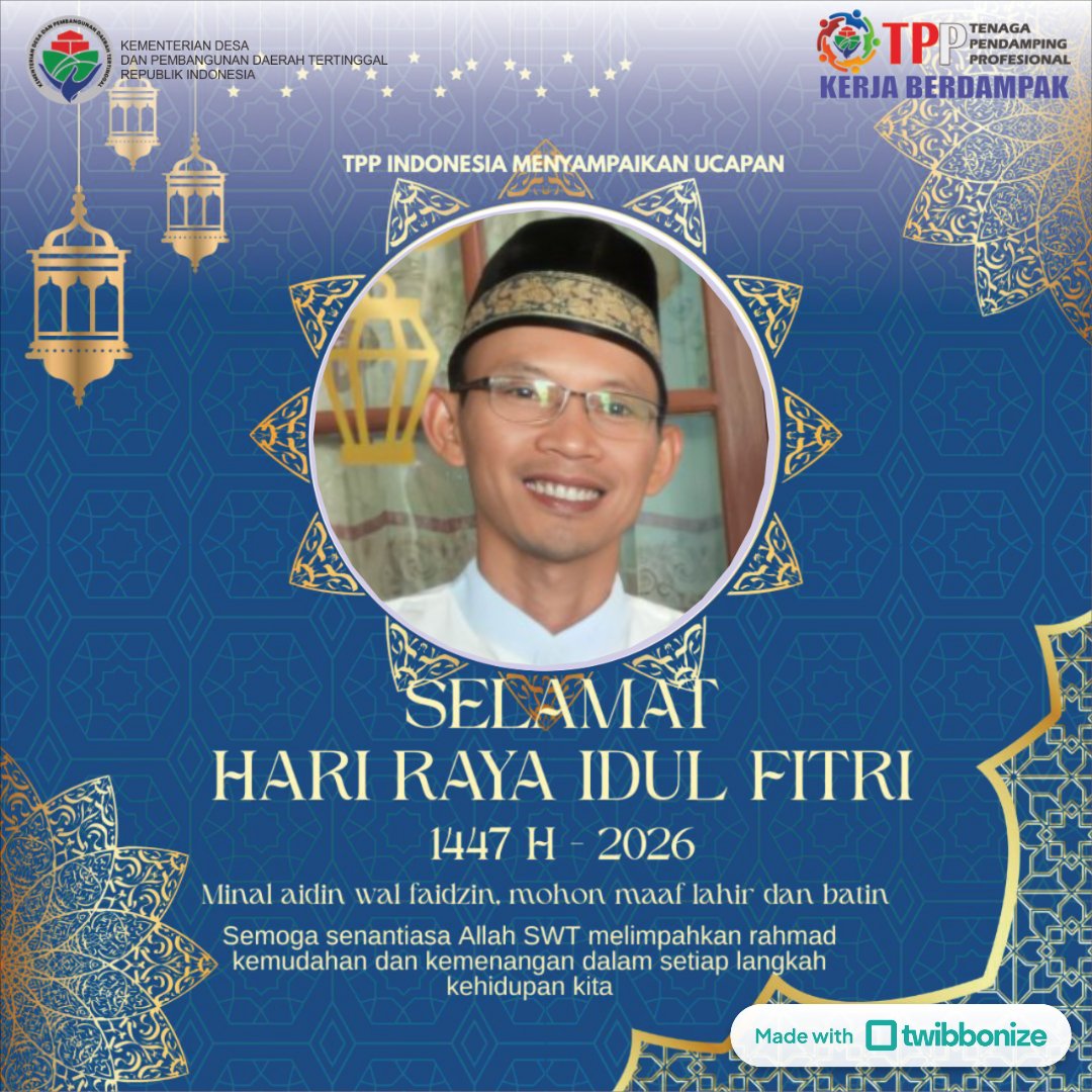 BULAN SUCI RAMADHAN segera berlalu, Segenap Pimpinan BPSDM Kemendesa PDT Mengucapkan Selamat Hari Raya Idul Fitri, Mohon Maaf Lahir &amp; Batin. 
<a href="/YandriSusanto/">Yandri Susanto</a>
<a href="/KemensetnegRI/">Sekretariat Negara</a>
<a href="/bpsdmkemendesa/">Bpsdm Kemendesa</a>

#KementerianDesaPDT
#BPSDMKementerianDesaPDT
#BerkahSuciRamadhan
#IntegritasTPPKemendesaPDT