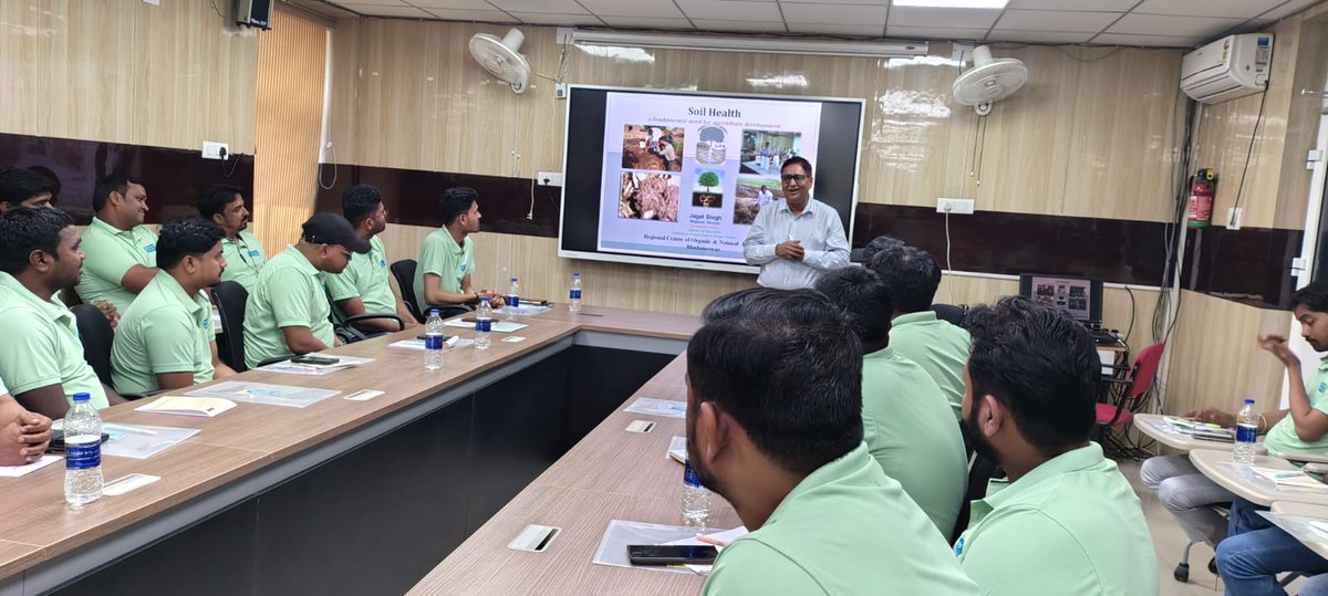 NCONFGZB's tweet photo. A Review meeting come training on Mobile Soil Testing Laboratories and Soil Health functioning in Odisha has been conducted by PPL at Bhubaneswar today on 18.03.2026 https://t.co/kqDZBQkoPX