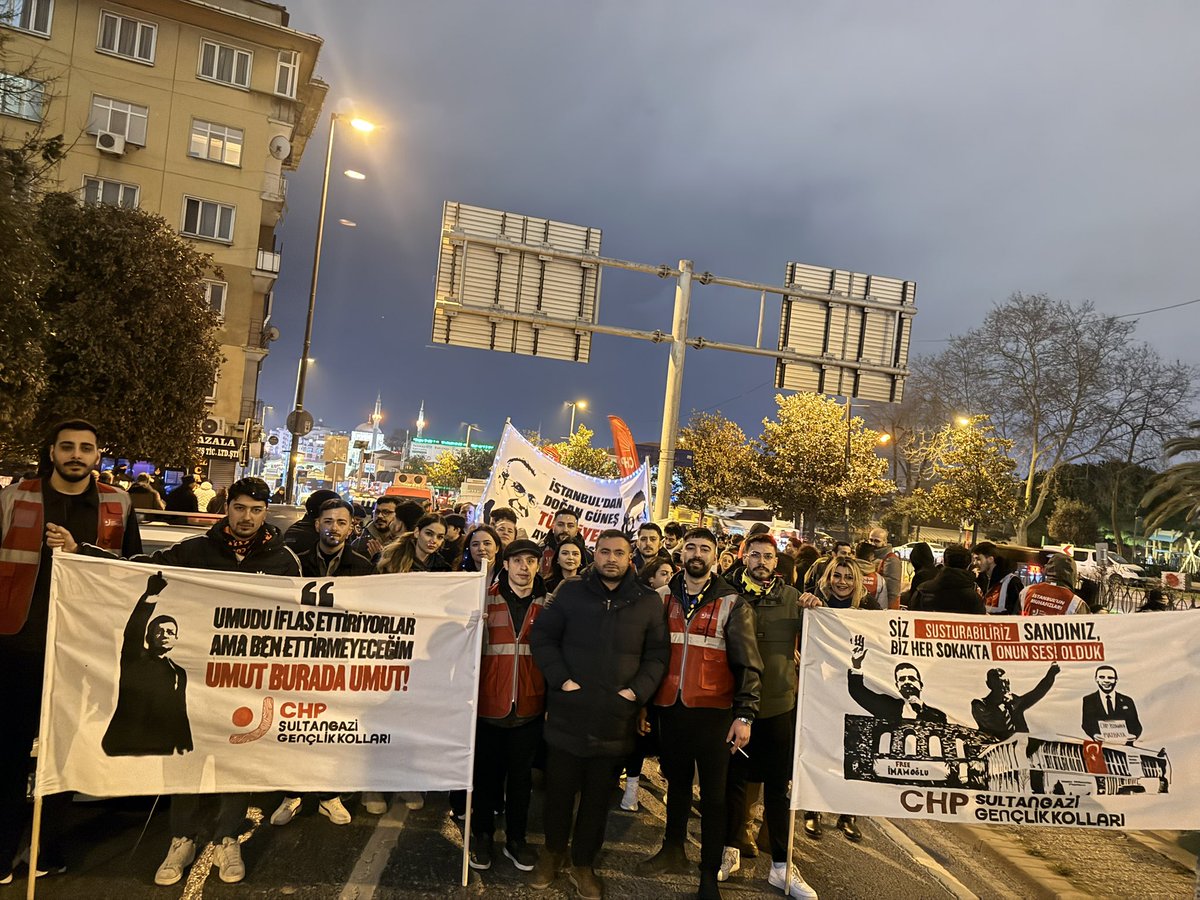 ChpSGaziGenc's tweet photo. 🗓️18.03.2026
📍Saraçhane Gençlik Korteji https://t.co/aKRfJ44sMw