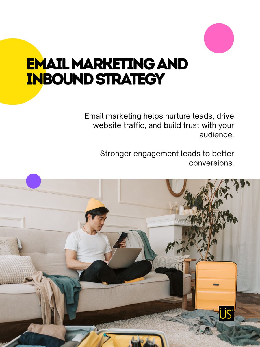 usourceme's tweet photo. Email marketing can support an inbound strategy in several ways.

From nurturing leads to promoting products and subscriptions, the right campaigns help turn engagement into revenue. 📧

👉 Learn more: https://t.co/LIc9kitnzg https://t.co/cgglwF2Q76