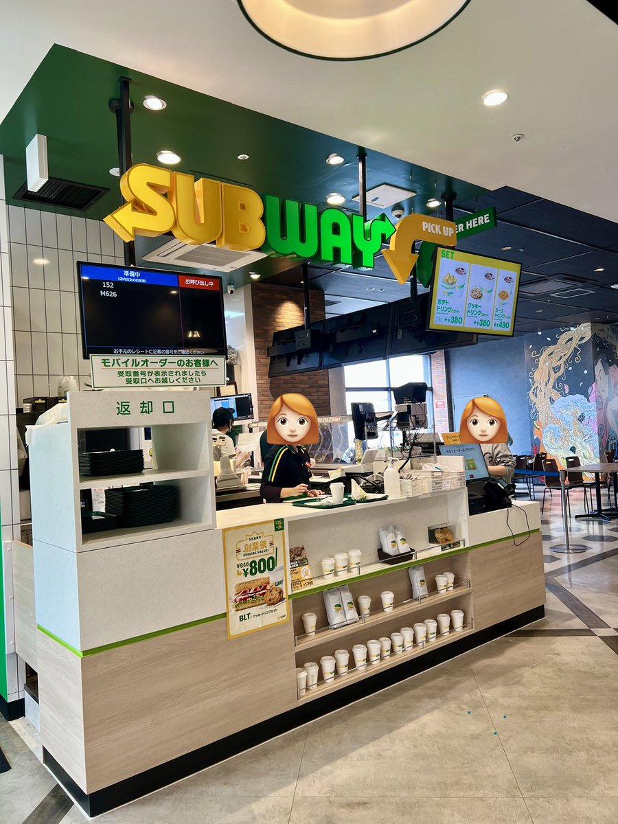 Chasu98's tweet photo. ひっさっびっさのっ🥗
💚🤍💛 SUBWAYちゃん💚🤍💛
新店舗行ってきたお。
チミチュリソースもおいしかった🫶🏻
#サブウェイ 
#生ハムマスカルポーネ
#アボカドベジー
#チミチュリ
#コースカベイサイドストアーズ店 https://t.co/k7ODJ0jlqN