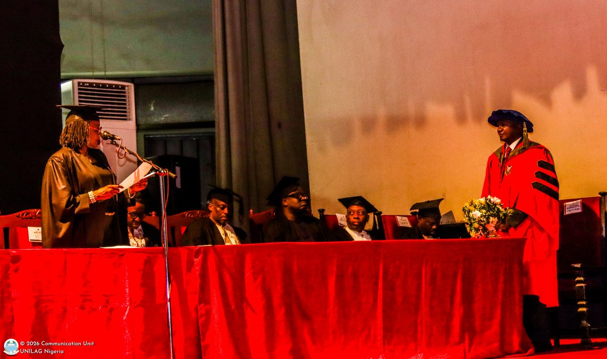 UnilagNigeria's tweet photo. UNILAG’s Professor Simeon Oluwatoyin Ayoola advocates sustainable aquaculture at 455th #InauguralLecture

Click here 👉🏼 https://t.co/HfirEh6nqX to read more. https://t.co/hv7dlmzVnJ