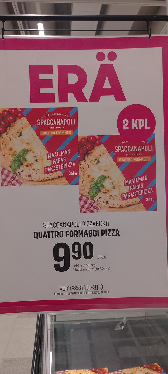 Harhaanjohtavaa mainontaa.
#prisma #kaari