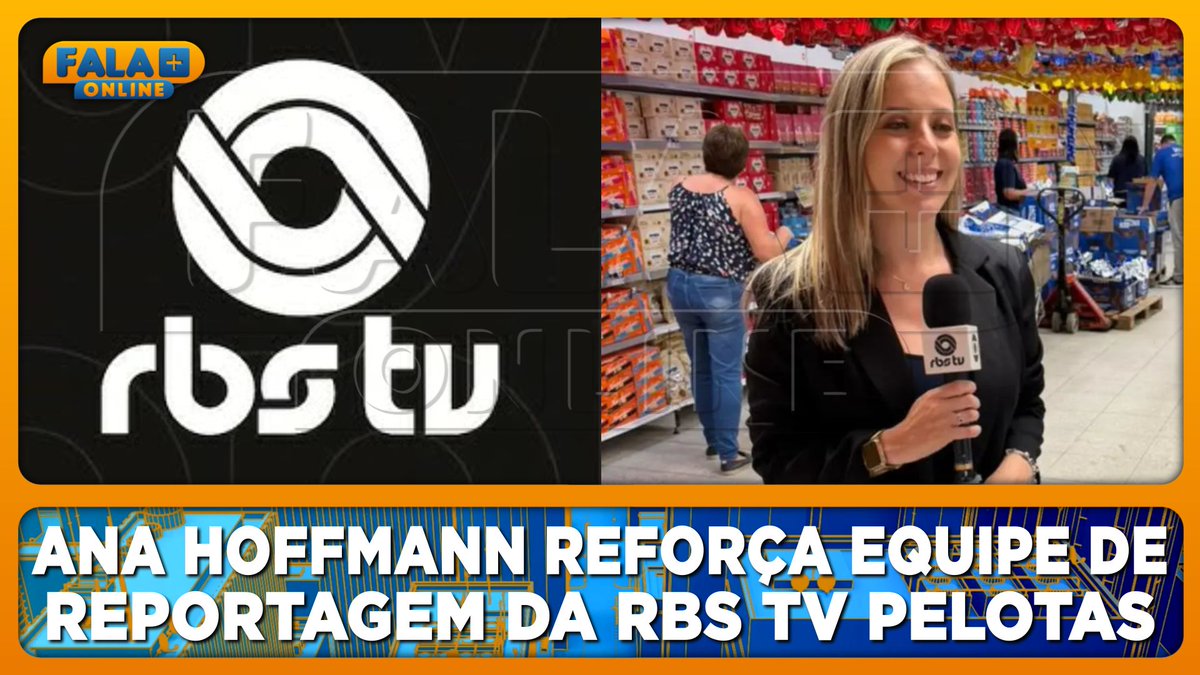 falamaisonline's tweet photo. Ana Hoffmann reforça equipe de reportagem da RBS TV Pelotas.
https://t.co/gXbPKY6lug

#RBSTV #TVGlobo #Televisão #FalaMaisOnline https://t.co/tGZA5QU12m