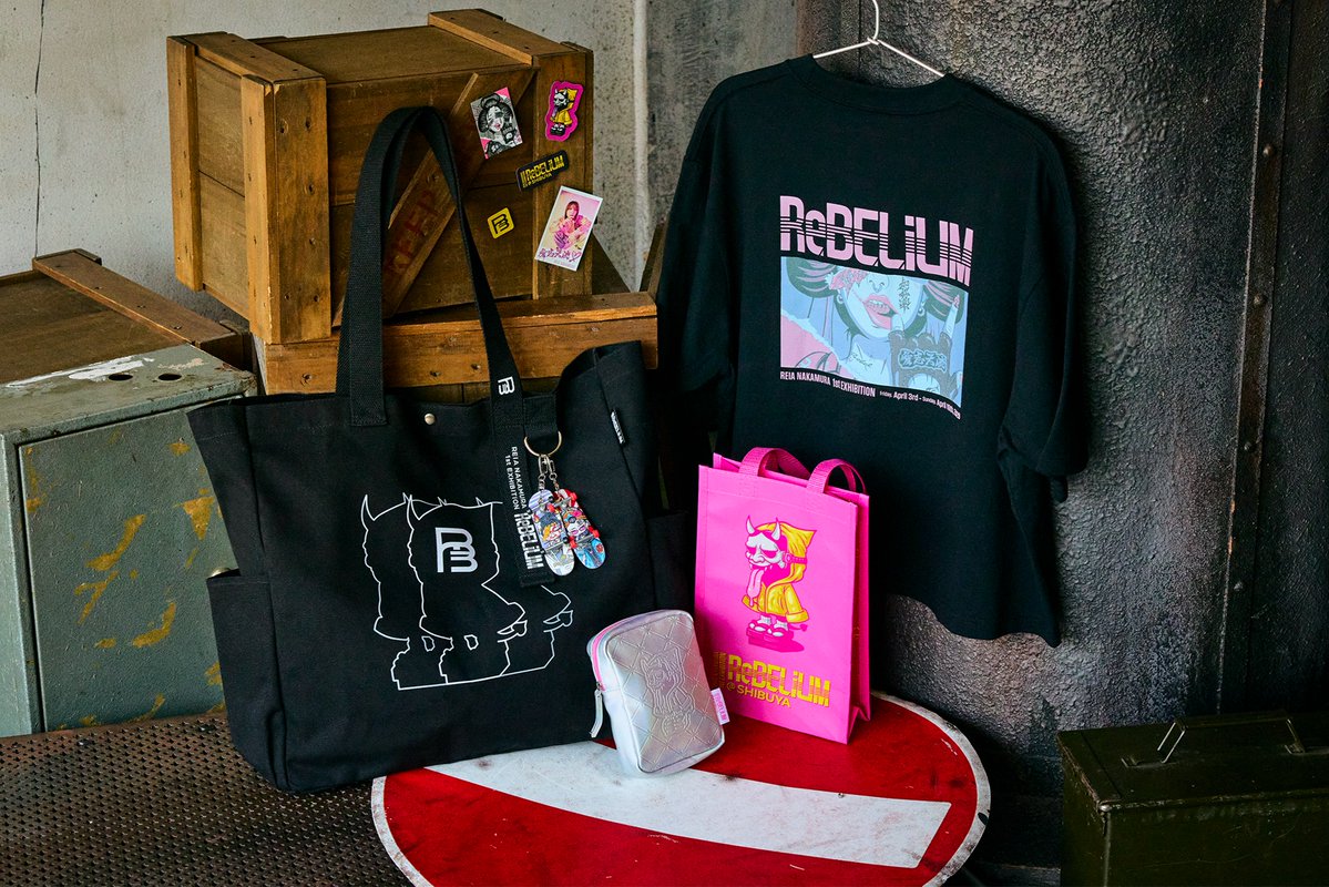 中村嶺亜個展『ReBELiUM @SHIBUYA』official tweet media