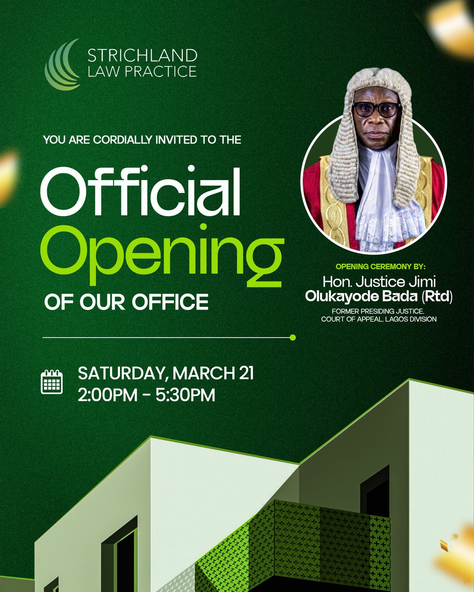 Strichland Law Practice tweet media