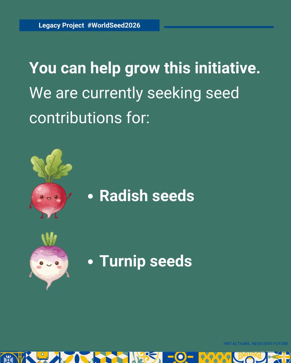 International Seed Federation tweet media