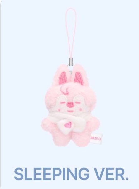 🍓the sleeping skzoo micro plush version have strawberry scent!!!!