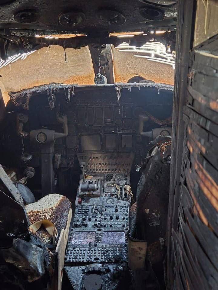 DailyEdebiyat's tweet photo. 🇮🇷🇮🇱 Three private jets were heavily damaged in last night's attacks on Ben Gurion airport. https://t.co/lD4WUHtDvP