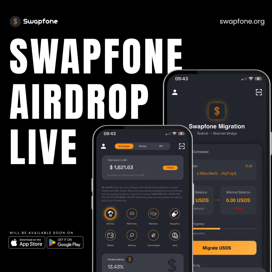 Swapfone tweet media