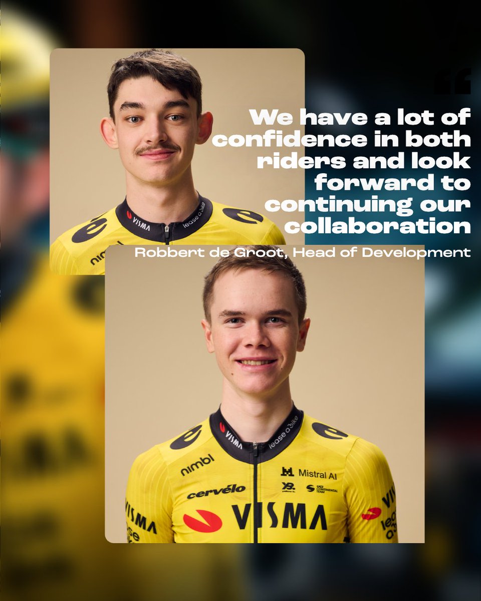 Team Visma | Lease a Bike Development Team tweet media