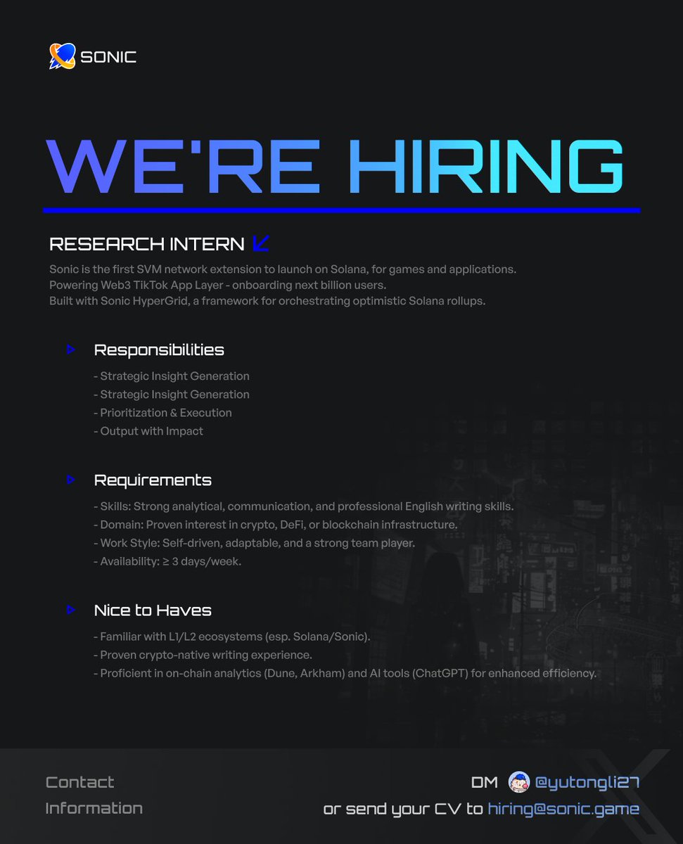 Sonic SVM tweet media