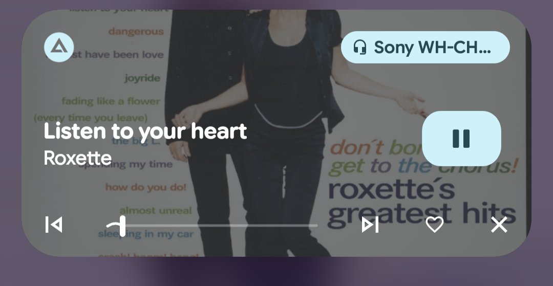 This morning's earworm. 🎧
#nowplaying