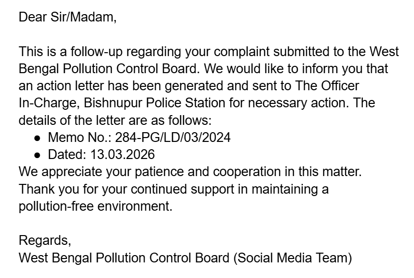 West Bengal Pollution Control Board tweet media