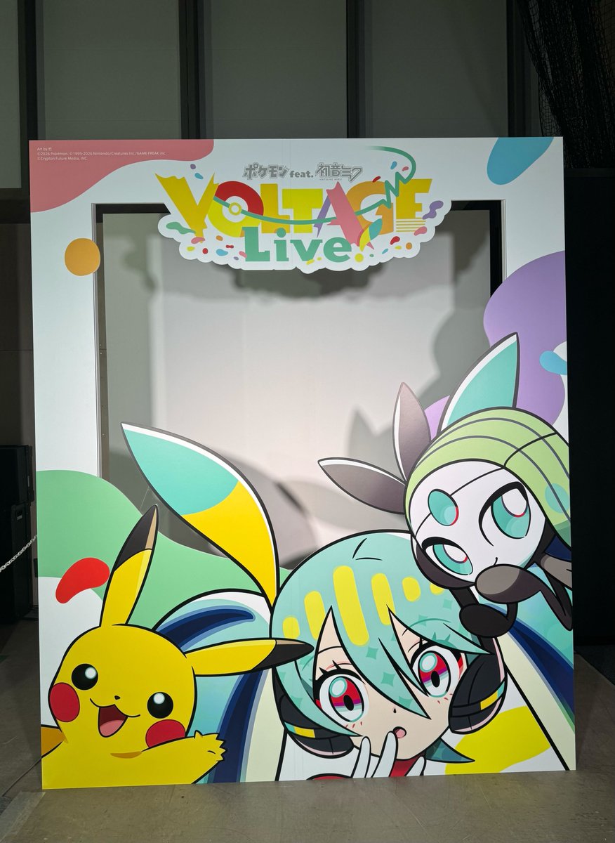 ポケミクライブ！準備チュウ…⚡️】 サブアリーナ内の様子をちょい見せ