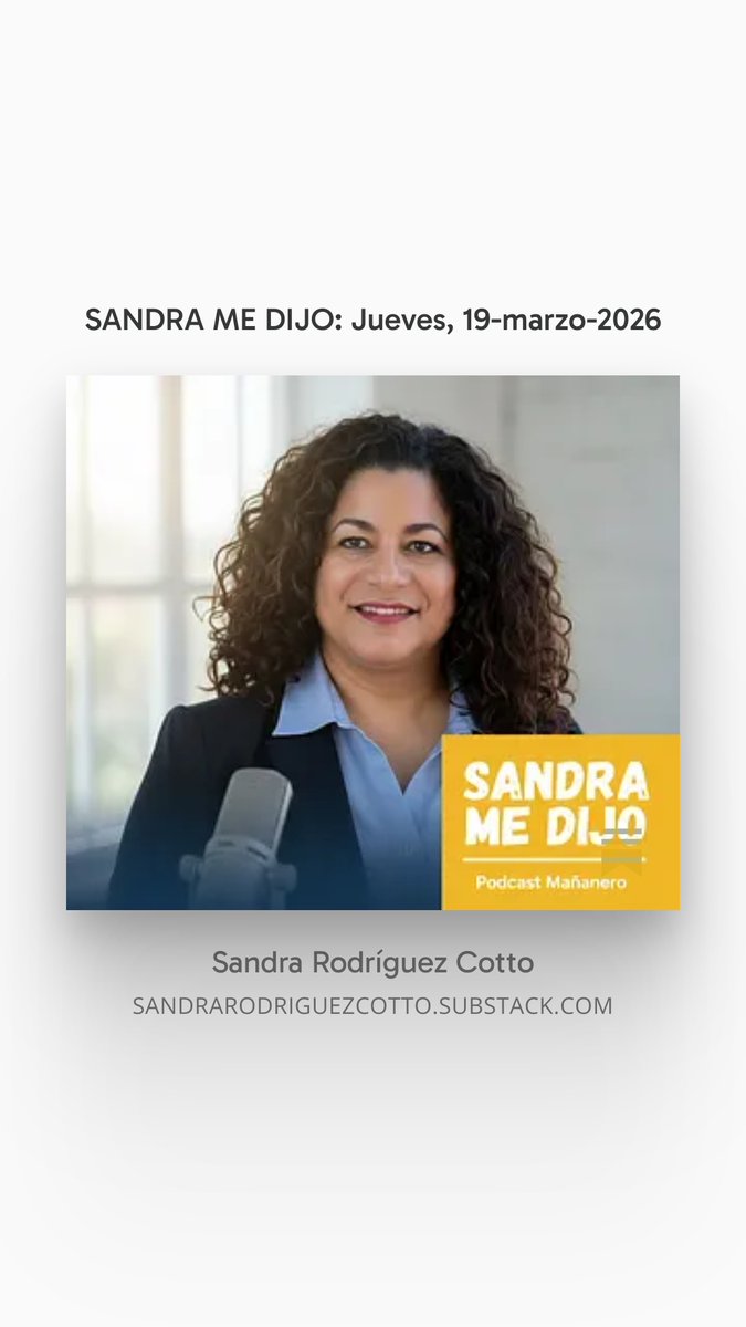 SandraRodríguezCotto tweet media