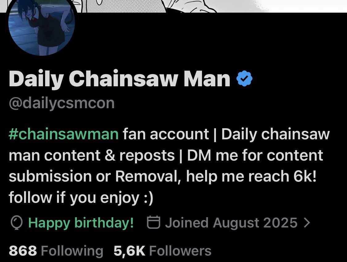 Daily Chainsaw Man tweet media