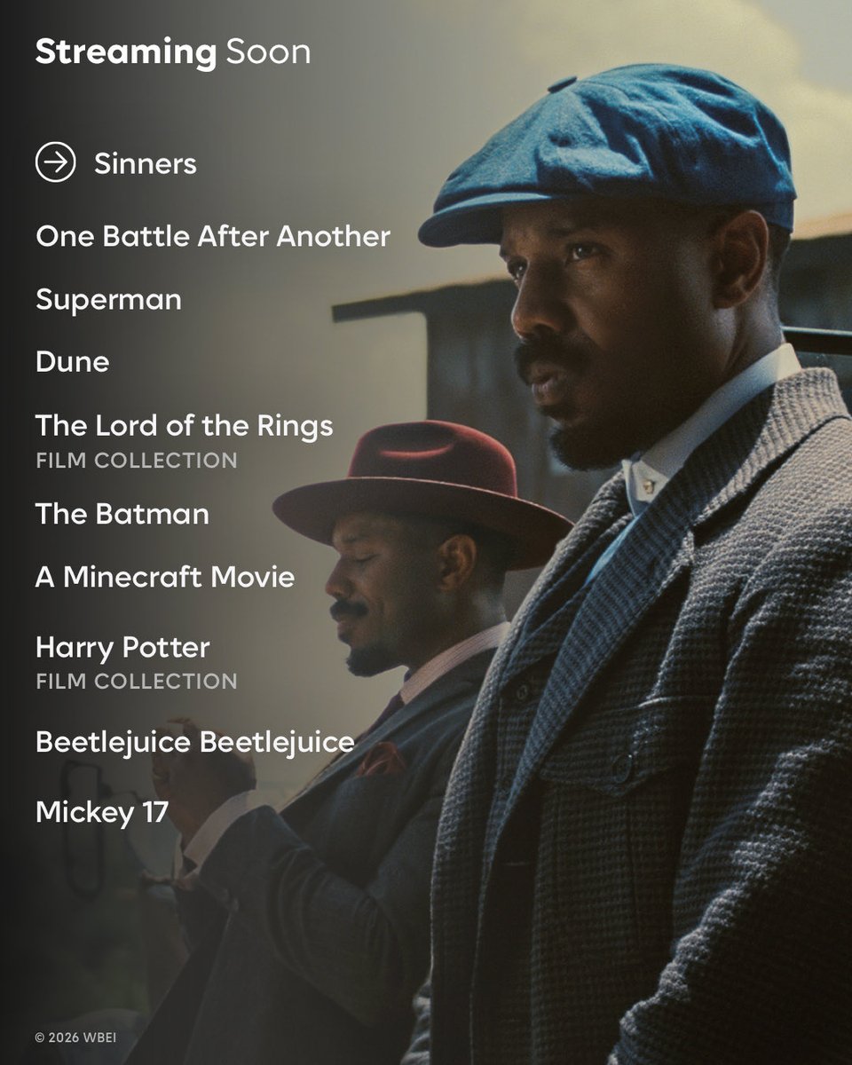 HBO Max UK & Ireland tweet media