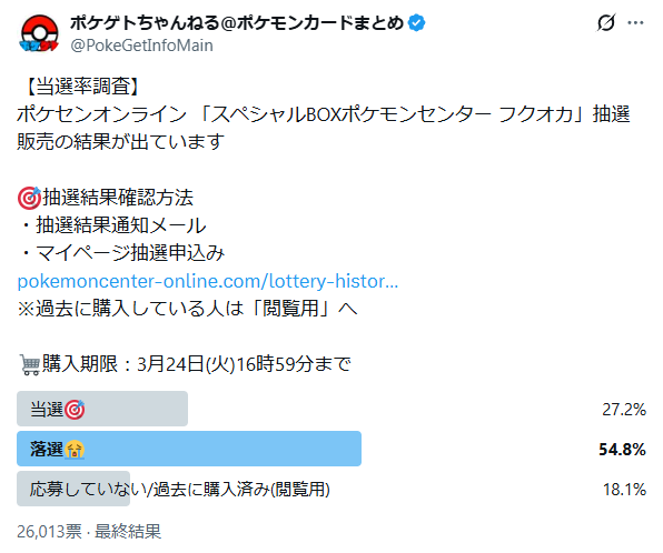 ポケゲトちゃんねる＠ポケモンカードまとめ tweet media