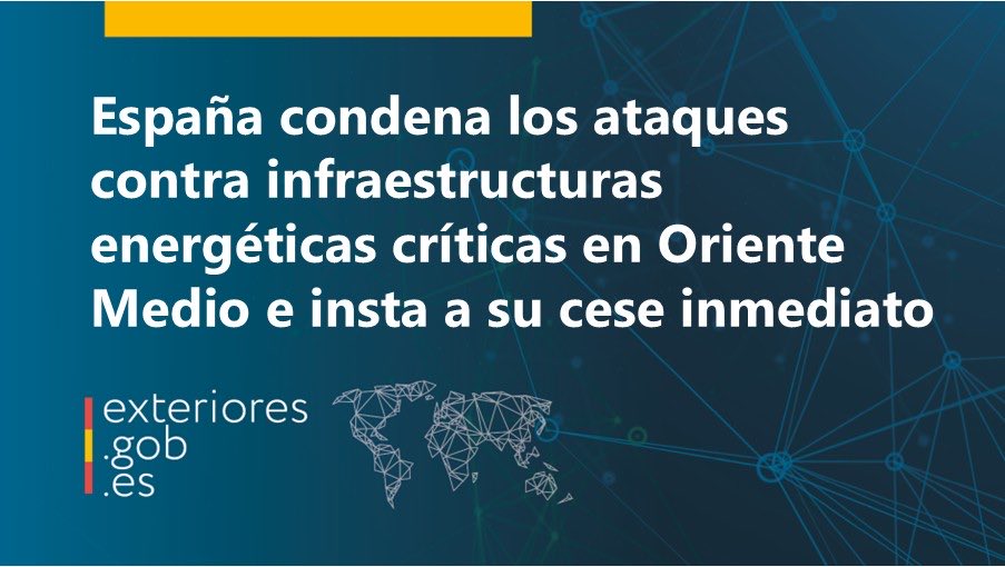 Ministerio de Asuntos Exteriores, UE y Cooperación tweet media
