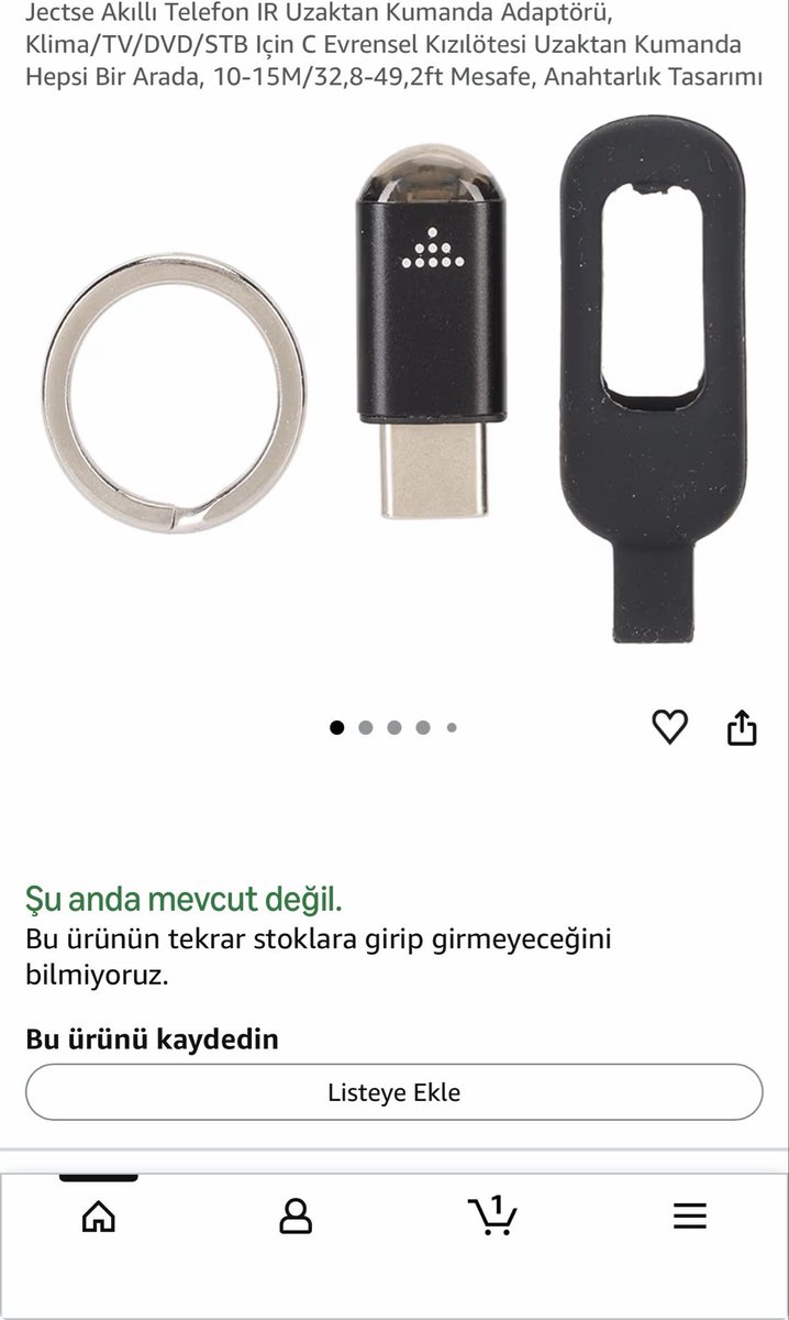 Karaalev's tweet photo. Her iPhone kullanıcısının alması gereken bir alet. Kontrol edemediği cihaz yok https://t.co/kEdRstO9m8
