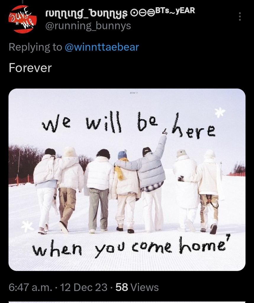 ɾυɳɳιɳɠ_Ⴆυɳɳყʂ ⊙⊝⊜ᴮᵀˢ~ʸᴱᴬᴿ tweet media