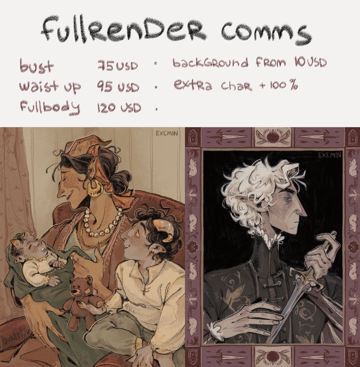 exemin 🩸🦇 | COMMS OPEN tweet media