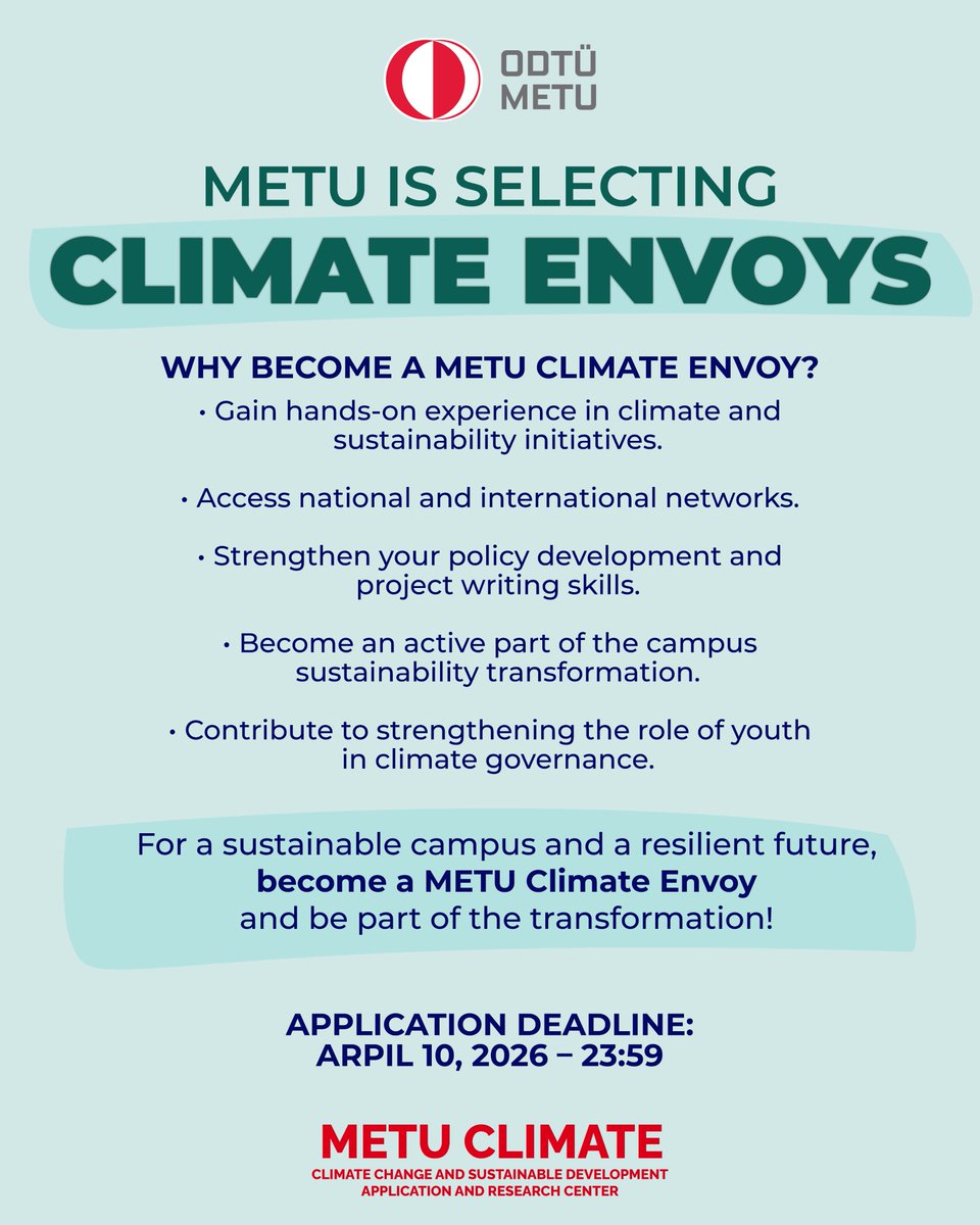 ODTÜ İKLİM | METU CLIMATE tweet media