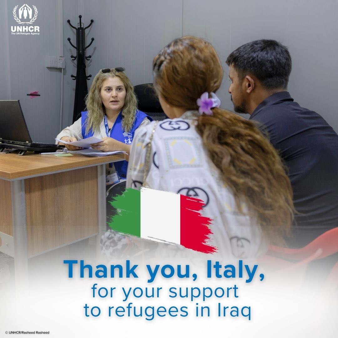 UNHCR Iraq tweet media