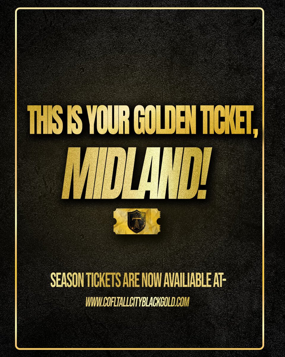 Tall City Black Gold tweet media