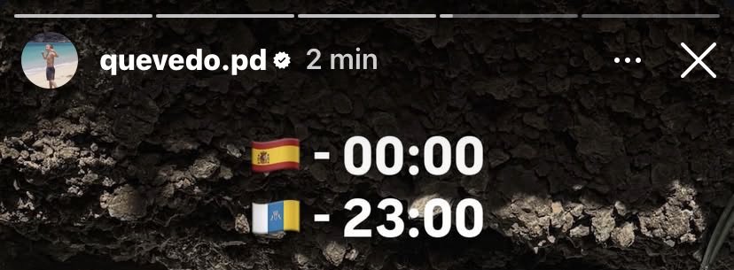 Lo de que en Canarias salga antes que es?

Estoy un poco cansado de esto, es siempre igual