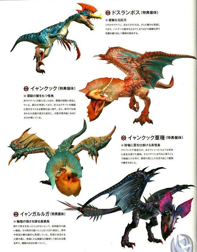 その他の特異個体 (HC) Other unique individuals Hardcore monster