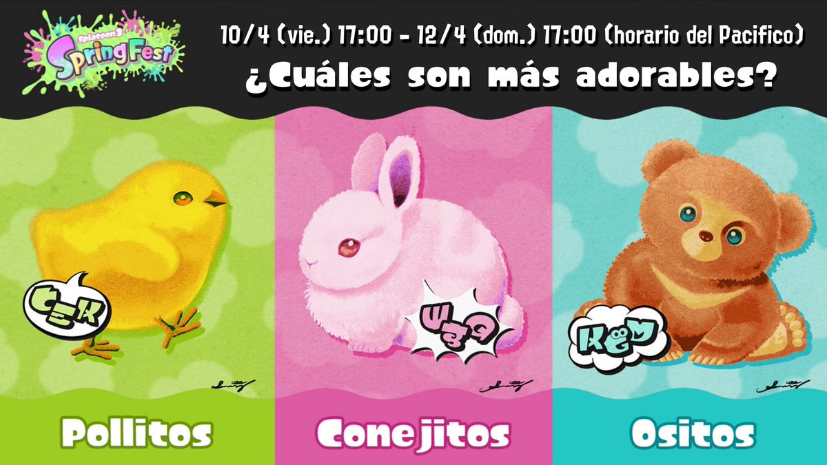 Splatoon LATAM - ES tweet media