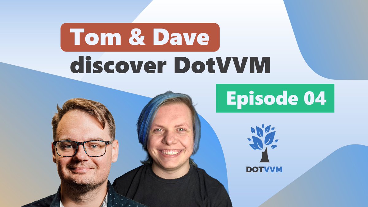 DotVVM tweet media