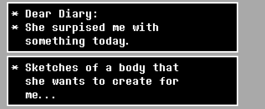 beff ♡ • 🍏💫 | sans and alphys bffisms 🍉 tweet media