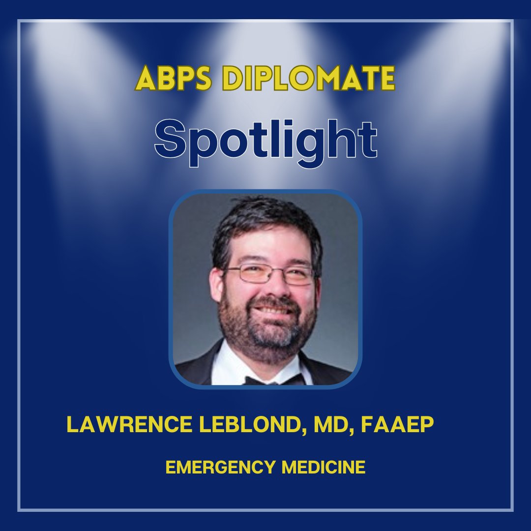 American Board of Physician Specialties (ABPS) tweet media