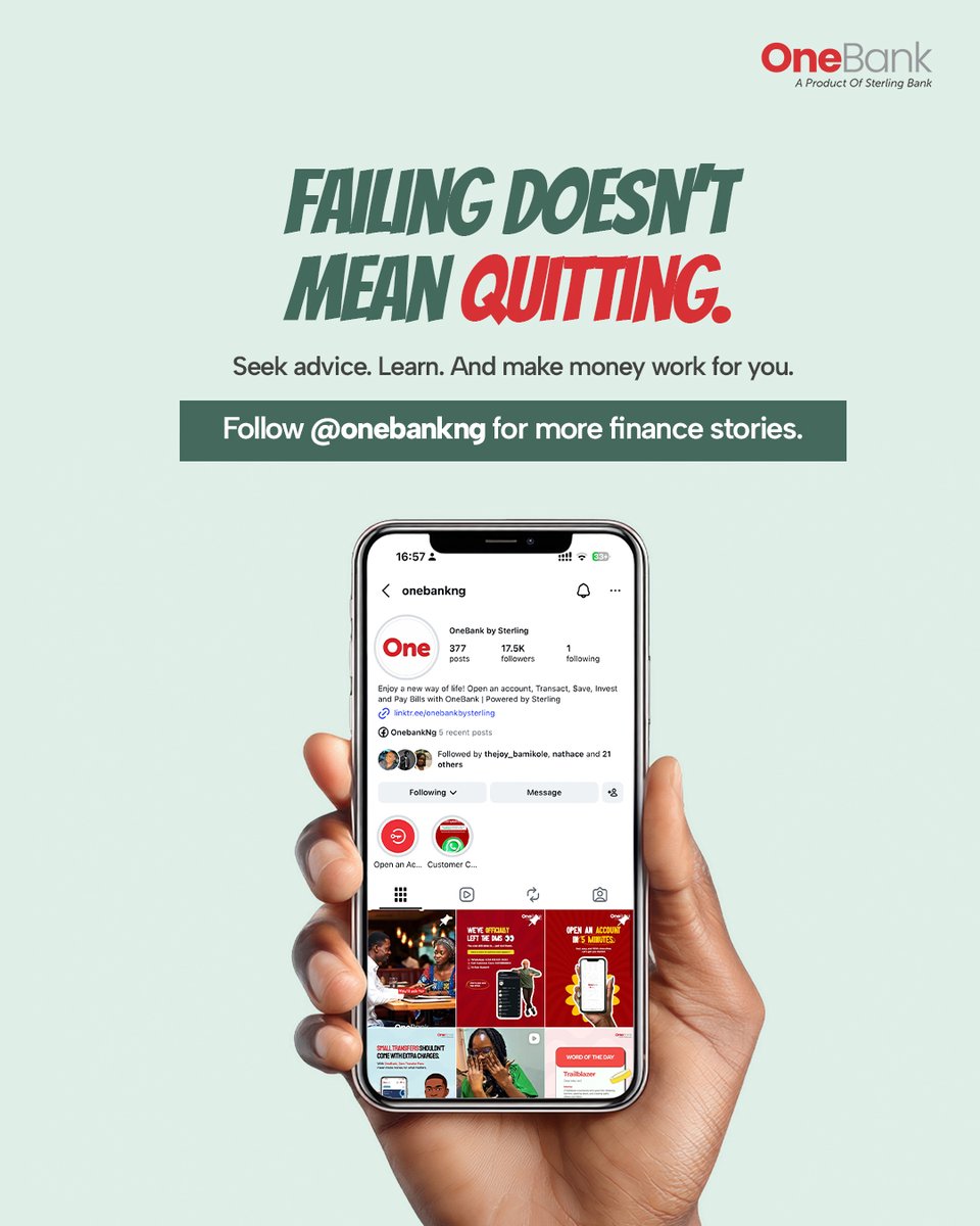 OneBankNG tweet media