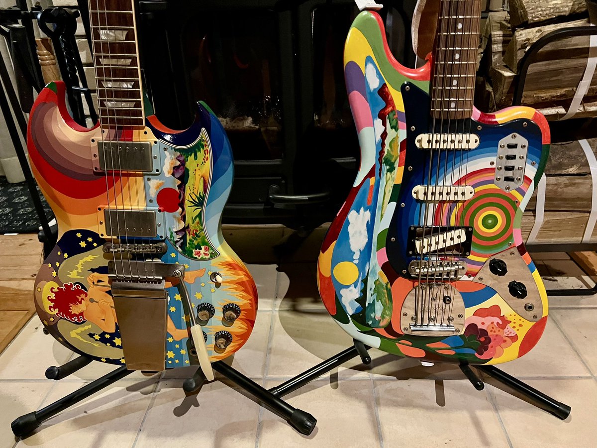 PRIMOHU's tweet photo. クリーム兄弟👬がやって来た🎸🎸🎶🎵☮️ https://t.co/5BXCtC1ktb